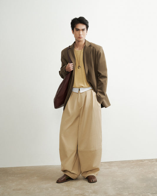 Brown Gustav Blazer AIN Astoud