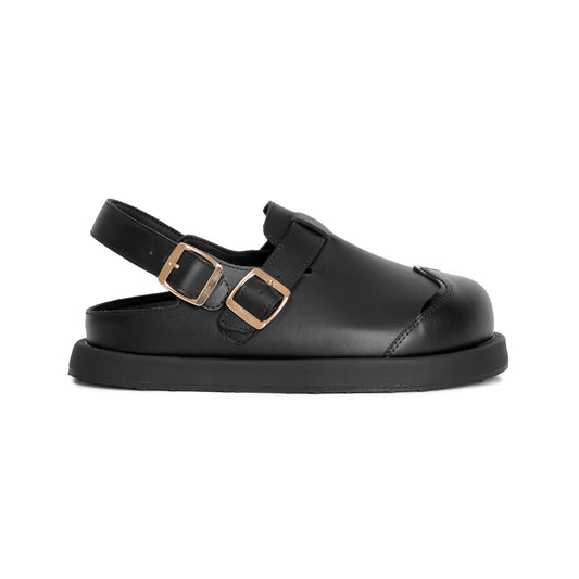 the-wolf-black-low-clog-sandals thewolf 168一分钟极速赛车体彩官网官方 ASTOUD