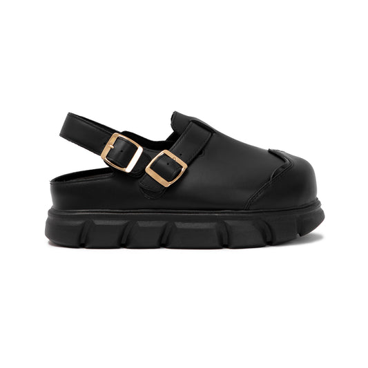 thewolf-black-high-clog-sandals thewolf 168一分钟极速赛车体彩官网官方 ASTOUD