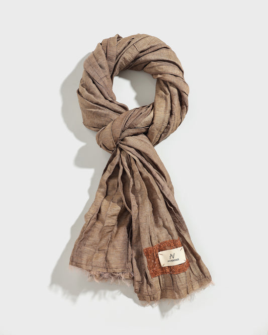 brown-tro-gio-scarf an heritage astoud