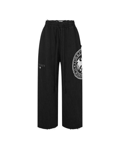DIMOIR DRACO SEAL Washed Black Sweatpants astoud