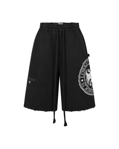 DIMOIR DRACO SEAL Washed Black Sweatshorts