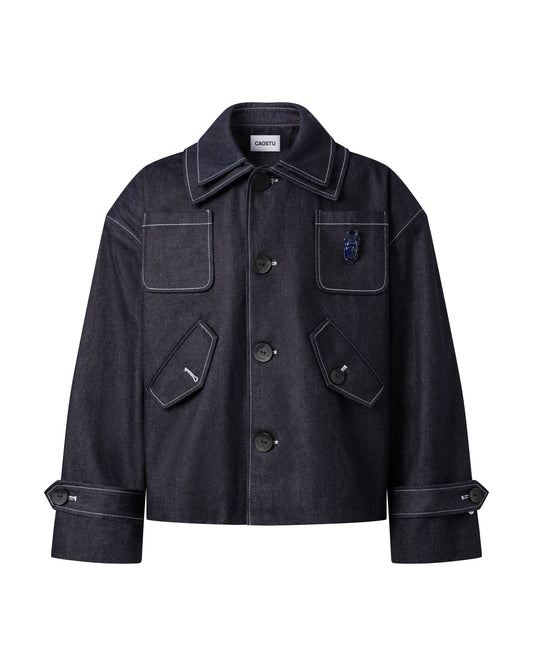 Blue Dream Denim Jacket Caotus Astoud