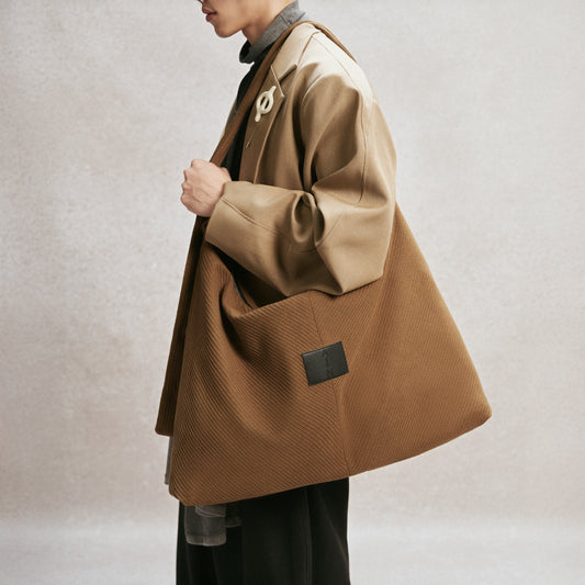 Brown Calyx Tote Bag AIN Astoud