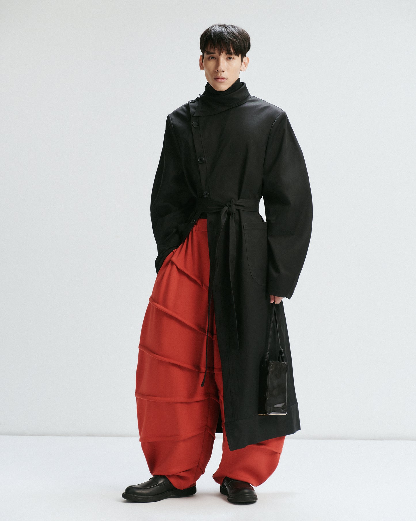 Black Larris Trench Coat