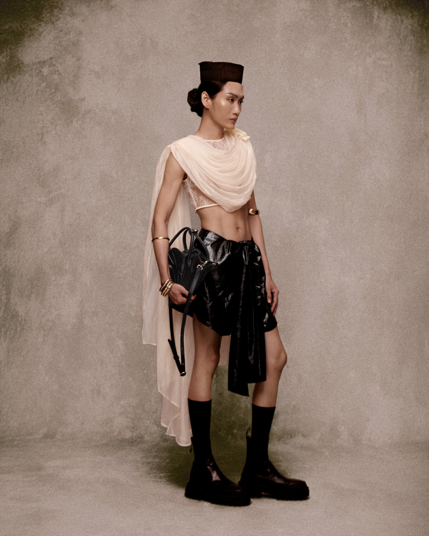 Hảo Hớn Leather Shorts