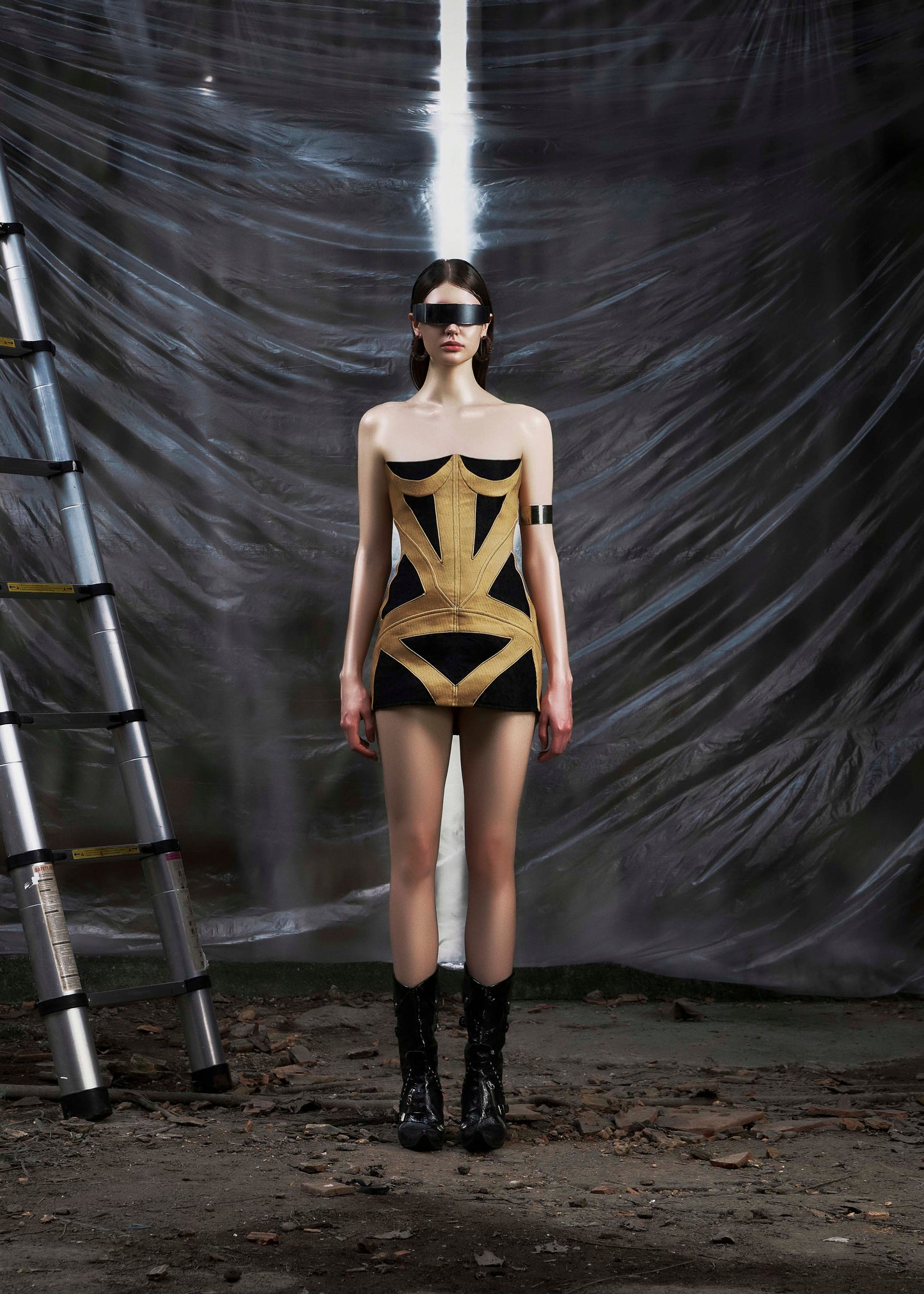 None Mars Mini Dress Tatichu Astoud