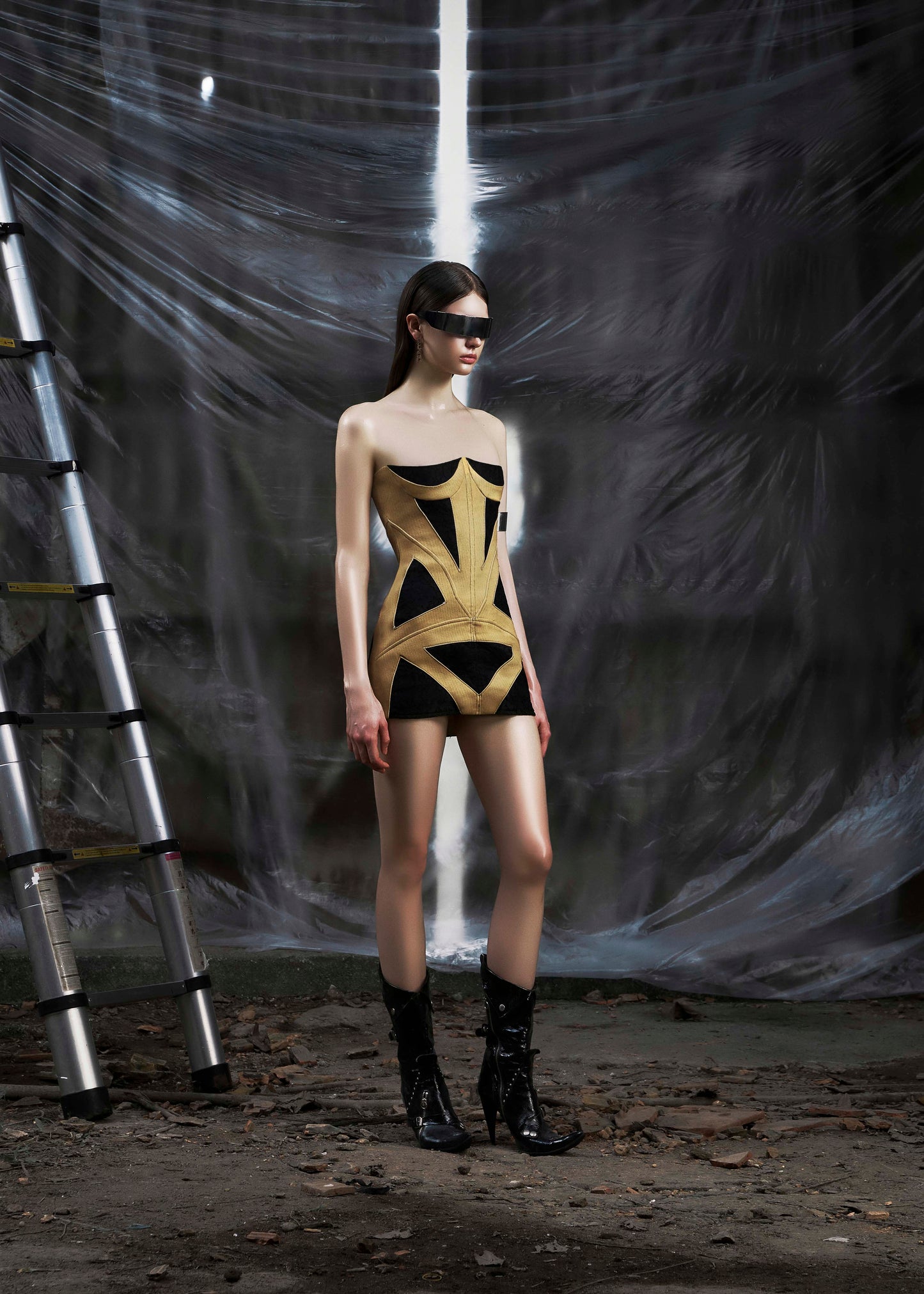 None Mars Mini Dress Tatichu Astoud