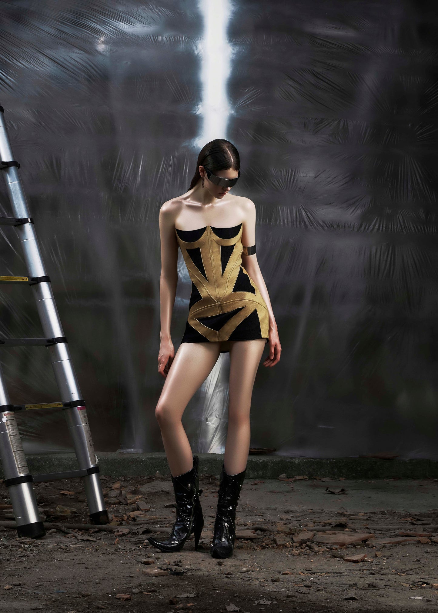 None Mars Mini Dress Tatichu Astoud