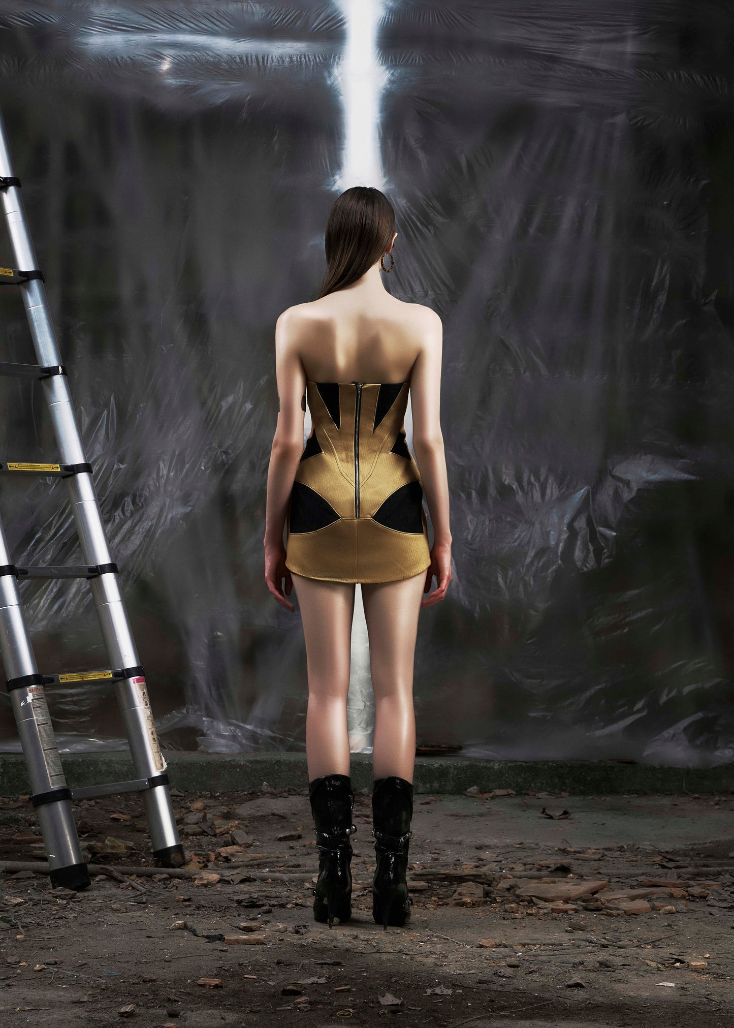 None Mars Mini Dress Tatichu Astoud